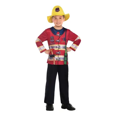 Brandman Barn Maskeraddräkt - X-Small