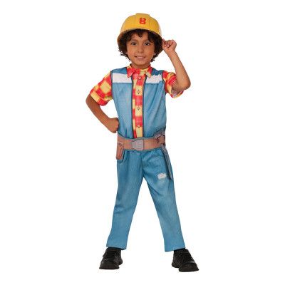 Byggare Bob Barn Maskeraddräkt - Small