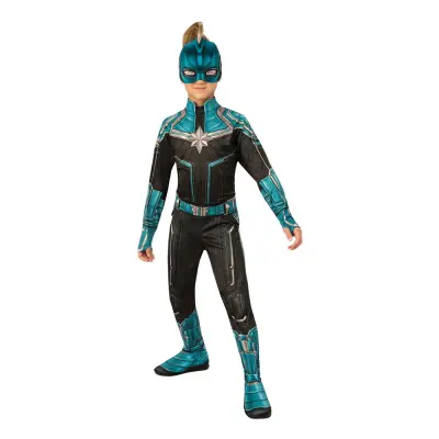 Captain Marvel Kree Barn Maskeraddräkt - Small