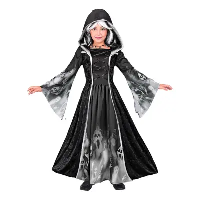 Döden Spöke Flicka Maskeraddräkt - X-Large