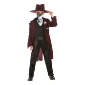 Dödskalle Sheriff Barn Maskeraddräkt - Medium