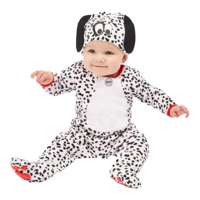 Dalmatiner Bebis Maskeraddräkt - 9-12 mån