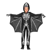 Dinosaurie Skelett med Vingar Barn Maskeraddräkt - Medium