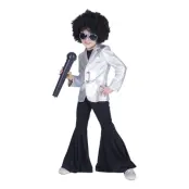 Discojacka Silver för Barn - Small