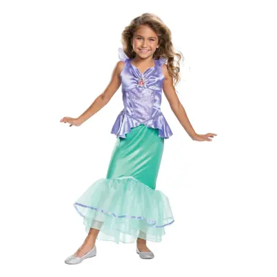 Disney Ariel Deluxe Barn Maskeraddräkt - X-Small