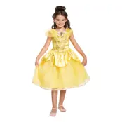 Disney Belle Klänning Deluxe Barn Maskeraddräkt - Small