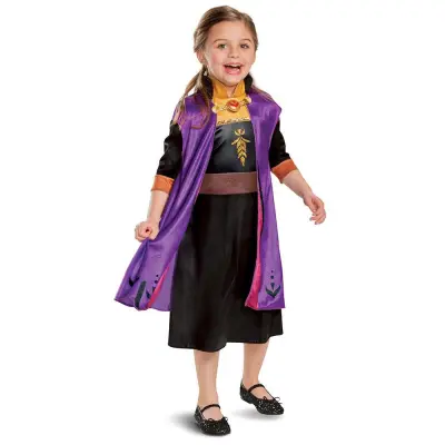 Disney Frozen Anna Klänning : Model - XS 3-4 år -  -  Leksaksaffären