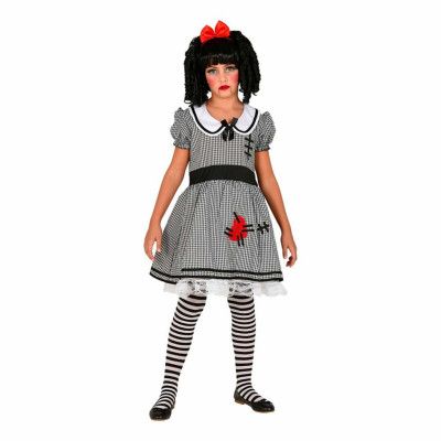 Docka Halloween Barn Maskeraddräkt - Large