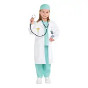 Doktor Scrubs Barn Maskeraddräkt - Large