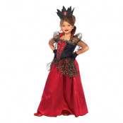 Drottning Halloween Barn Deluxe Maskeraddräkt - Small