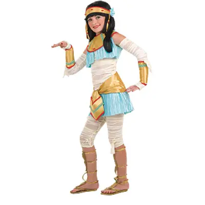 Egyptisk Gudinna Maskeraddräkt Barn S