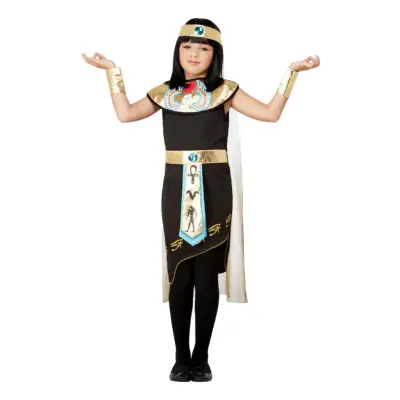 Egyptisk Prinsessa Barn Maskeraddräkt - Large