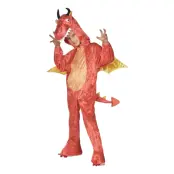 Eldsprutande Drake Barn Maskeraddräkt - Medium