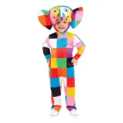 Elmer Jumpsuit Barn Maskeraddräkt - X-Small