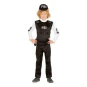FBI-Agent Barn Maskeraddräkt - Medium