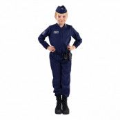 Finsk Polis Barn Maskeraddräkt - Medium