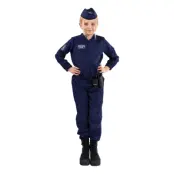 Finsk Polis Barn Maskeraddräkt - Small