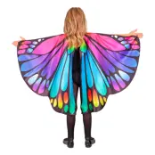 Fjäril Stora Vingar Lila Set för Barn - One size