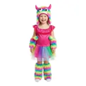 Fluffigt Monster Barn Maskeraddräkt - One size