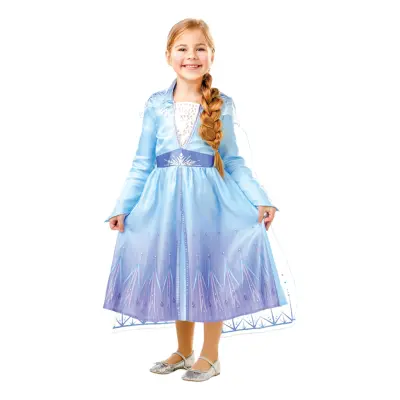 Frozen 2 Elsa Barn Maskeraddräkt - X-Small