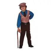 Gammal Gubbe Barn Maskeraddräkt - 5-6 Small