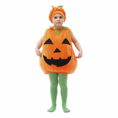 Glad Pumpa Barn Maskeraddräkt - Large (5-6 år)