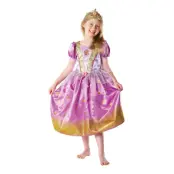 Glittrig Rapunzel Barn Maskeraddräkt