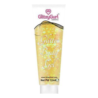 GlitzyGurl Glitter Kroppsgel - Crazy Canary