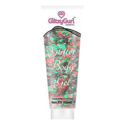 GlitzyGurl Glitter Kroppsgel - Festive Frenzy