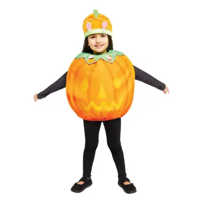 Greta Gris Halloweenpumpa Barn Maskeraddräkt - 12-24 månader
