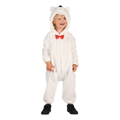 Isbjörn Onesie Barn Maskeraddräkt - X-Small