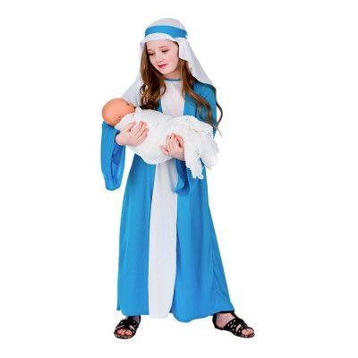 Jesu Födelse Jungfru Maria Barn Maskeraddräkt - X-Large