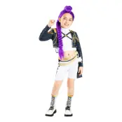 K-pop Demon Hunters™ Rumi Gold Deluxe Barn Maskeraddräkt - Large