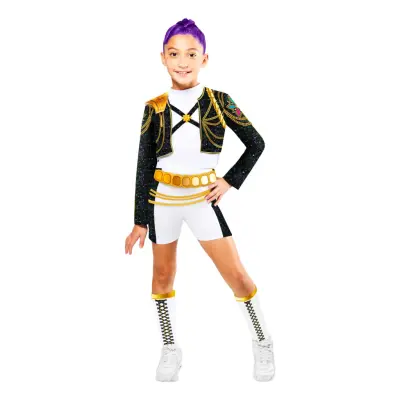 K-pop Demon Hunters™ Rumi Gold Hybrid Barn Maskeraddräkt - Large