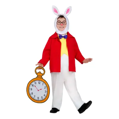 Kanin i Underlandet Barn Maskeraddräkt - Large