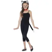Katt Kit Maskerad Barn