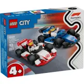 LEGO® City F1® Williams Racing&Haas F1® racerbilar 60464