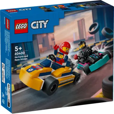 LEGO® City Gokarter och racerförare 60400 - LEGO -  Leksaksaffären