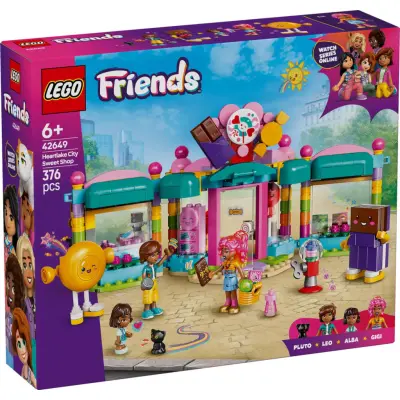 LEGO® Friends Heartlake Citys godisaffär 42649 - LEGO -  Leksaksaffären