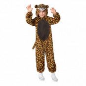 Leopard Onesie Barn Maskeraddräkt - Large