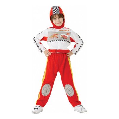 Lightning McQueen Barn Deluxe Maskeraddräkt - Small