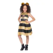 L.O.L Surprise Queen Bee Deluxe Barn Maskeraddräkt - Medium