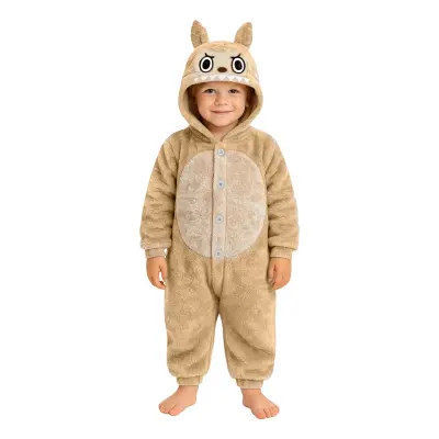 Lulu Monster Beige Onesie Barn Maskeraddräkt - Medium