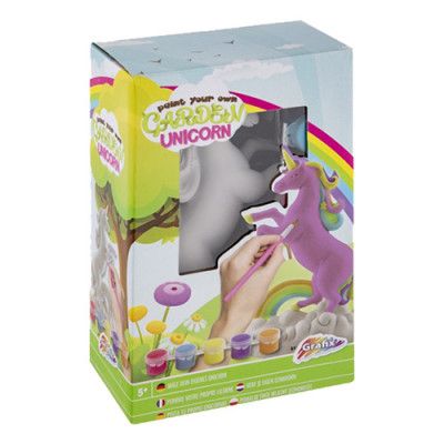 Måla Din Egen Trädgårdsenhörning