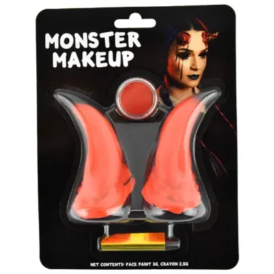 Makeup Monster Djävul Halloween - Leksaksaffären -  Leksaksaffären