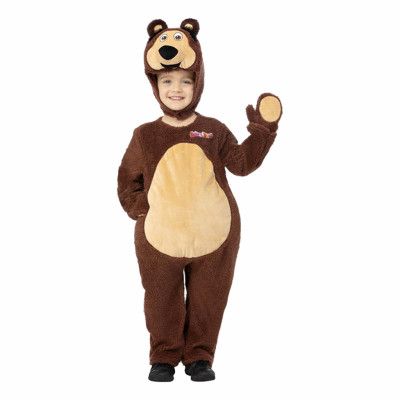 Masha och Björnen Björn Barn Maskeraddräkt - Medium