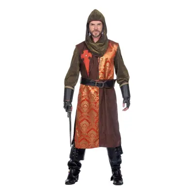 Medeltida Kung Deluxe Maskeraddräkt - Small