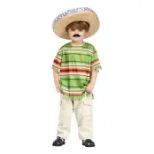 Mexikansk Pojke Barn Maskeraddräkt
