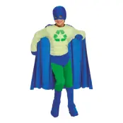 Miljöhjälte Barn Maskeraddräkt - Large (10-12 år)