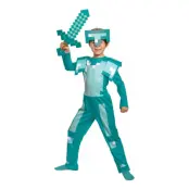 Minecraft Armor Barn Maskeraddräkt - Large